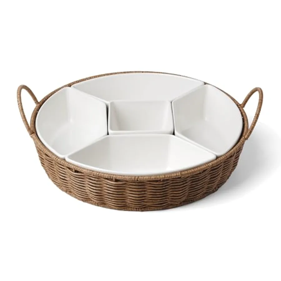 Divided Serving Tray
