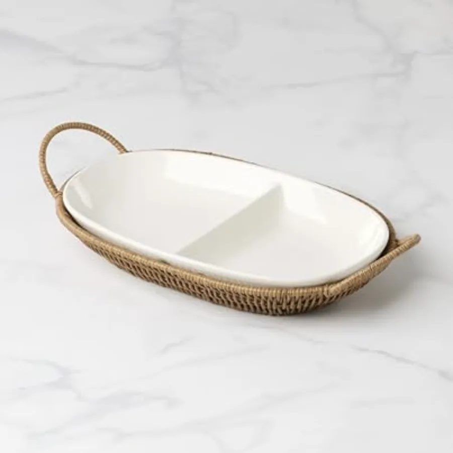 Divided Serving Tray view 4