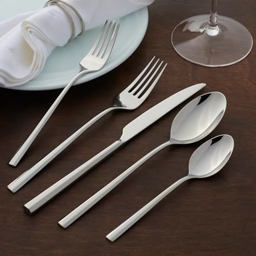 Doublet 20 Piece Everyday Flatware Set view 4