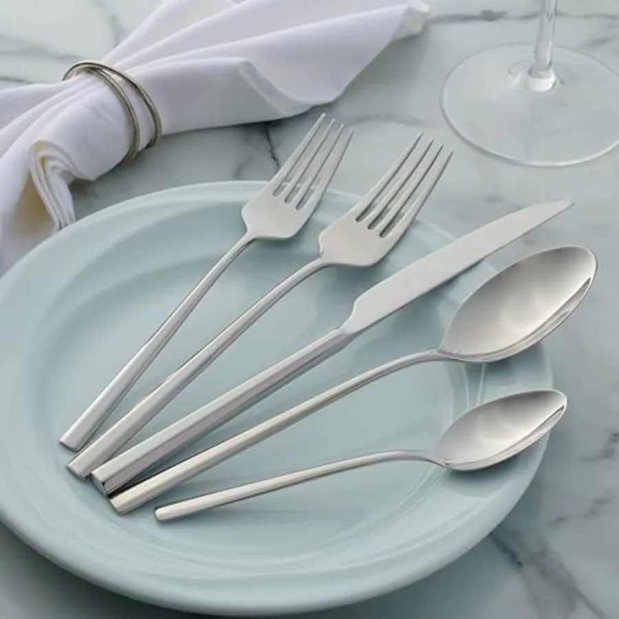 Doublet 20 Piece Everyday Flatware Set view 5