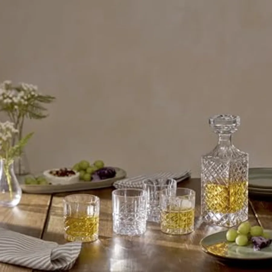 Drinkware Apollo 5-Piece Whiskey Decanter & Glass Set view 2