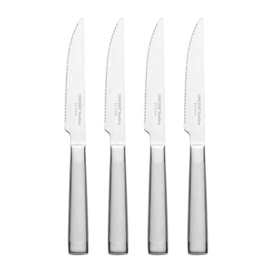 Durable Preferred Stainless Steel Steak Knives Set of 4