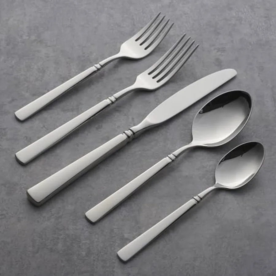 Easton 5-Piece Fine Flatware Place Setting view 3