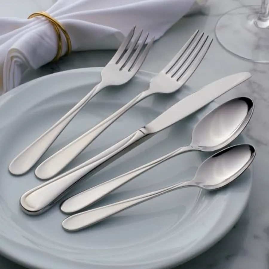 Flight Everyday Flatware Dinner Spoons Set view 5