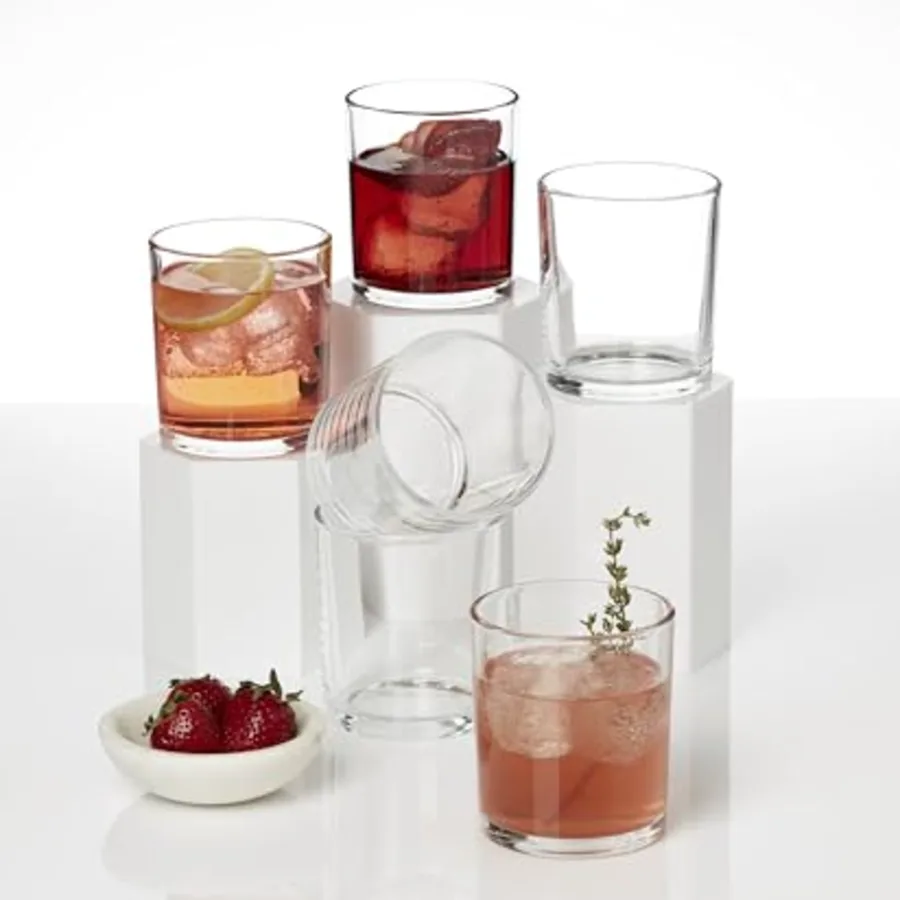 Glassware 24 Seven Clear Medium Tumbler view 3