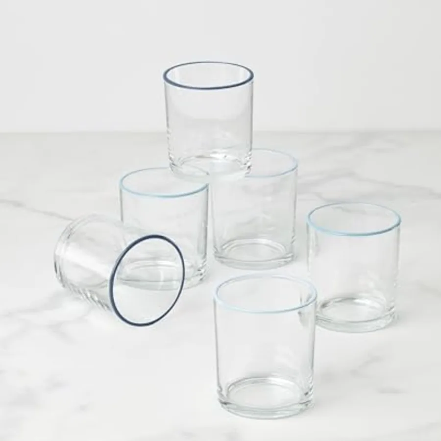 Glassware 24 Seven Turquoise Medium Tumbler view 2