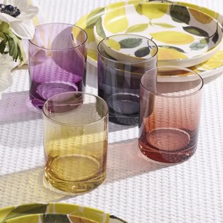 Golden Hour Double Old Fashioned Glasses view 5
