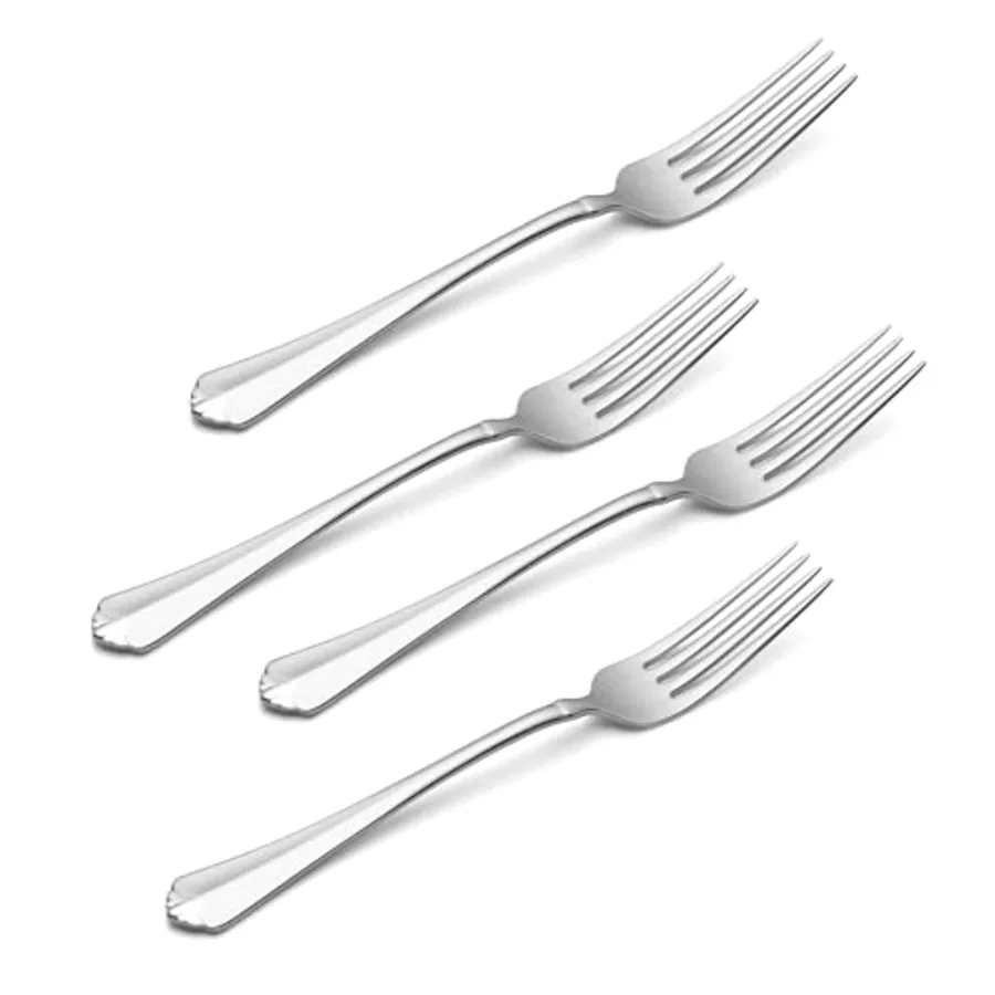 Juilliard Fine Flatware 4-Piece Dinner Forks view 2