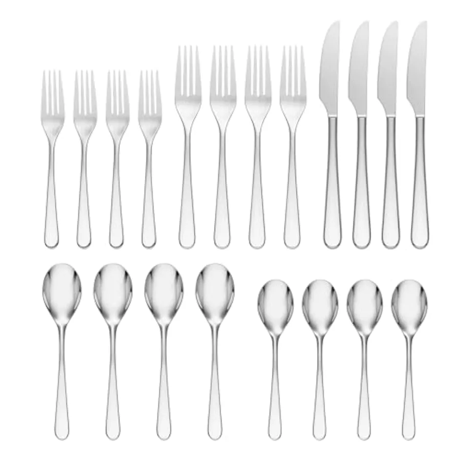 Kenbrook 20 Piece Everyday Flatware Set view 3