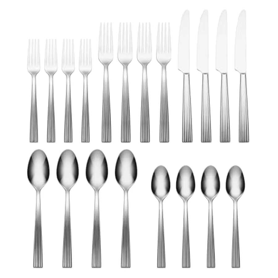 Kennedy 20 Piece Everyday Flatware Set view 2