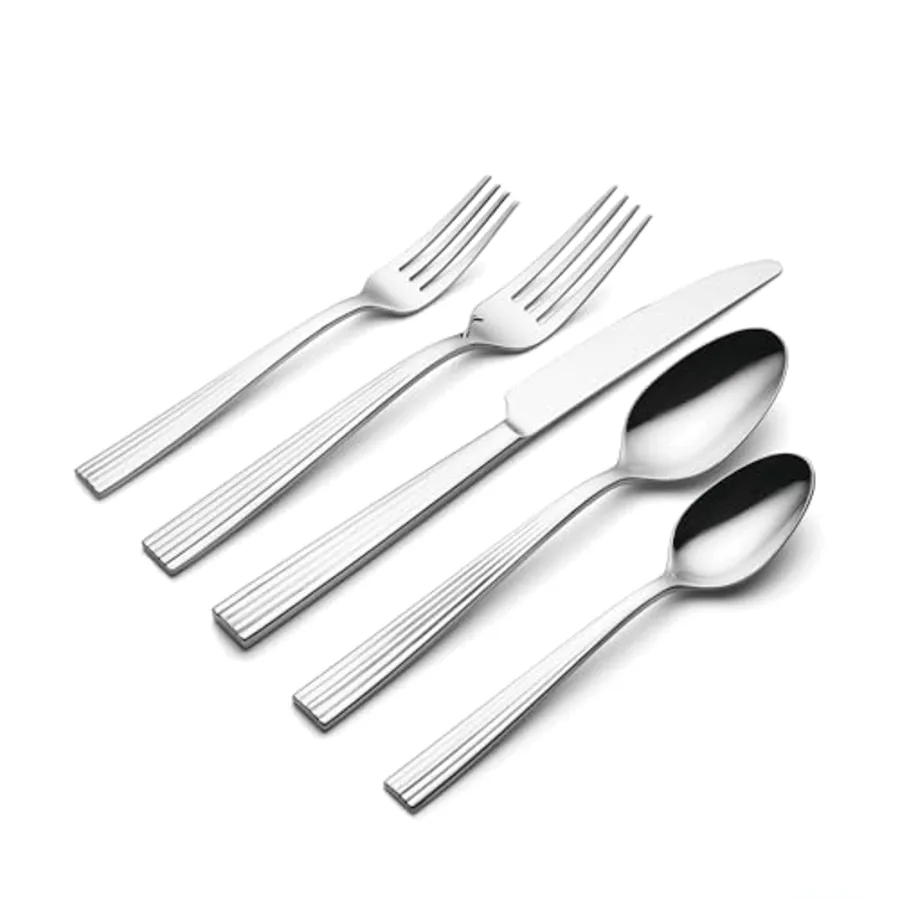 Kennedy 20 Piece Everyday Flatware Set view 3
