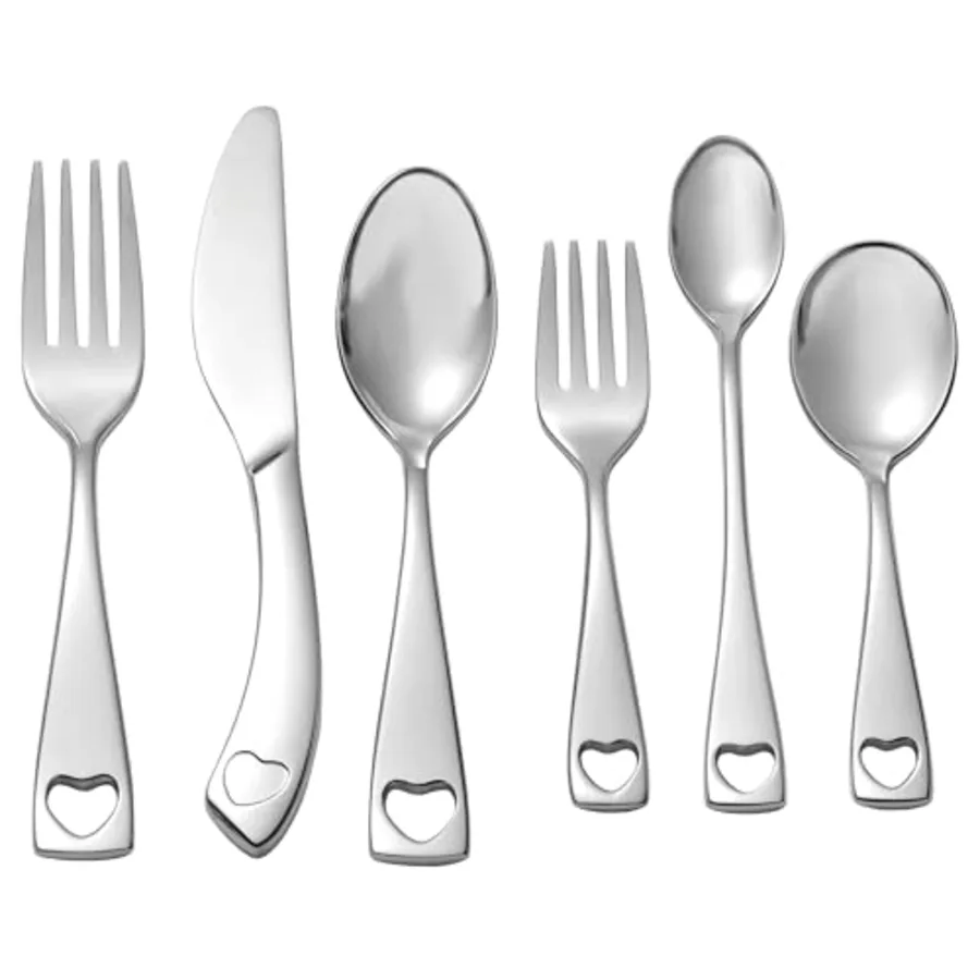 Little Love 6 Piece Fine Flatware Progress 18/10 Stainless