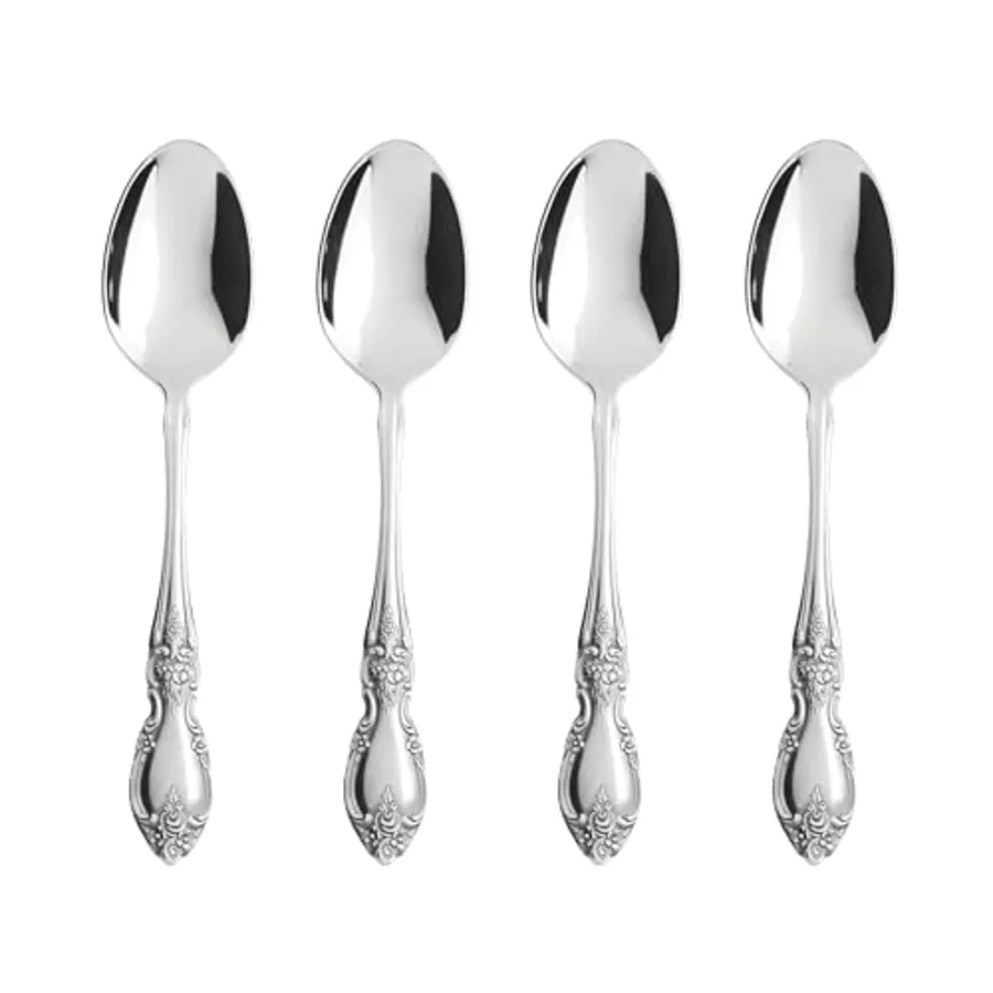 Louisiana 4-Piece Fine Teaspoons Set