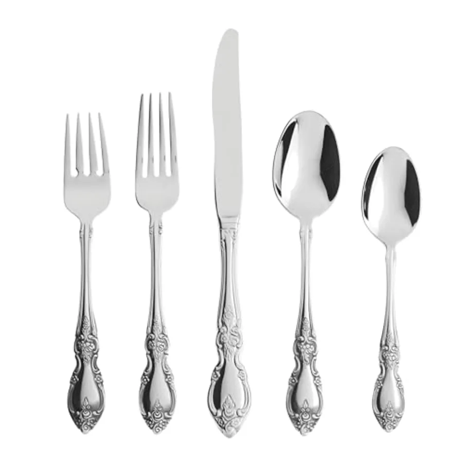 Louisiana 5-Piece Fine Flatware Set