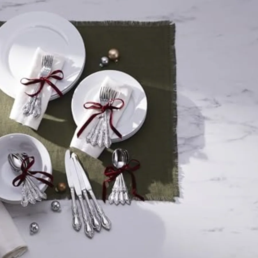 Louisiana Fine Flatware Dinner Spoons Set of 4 view 5