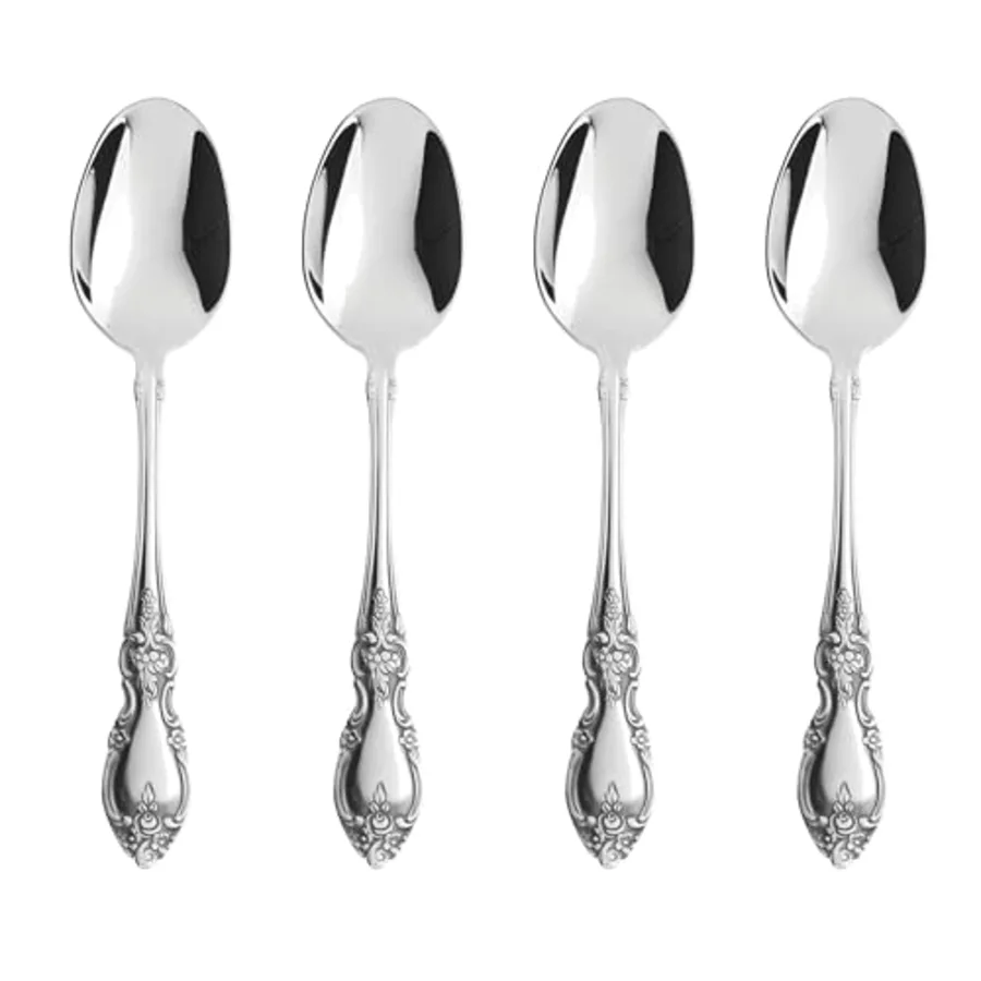 Louisiana Fine Flatware Dinner Spoons Set of 4