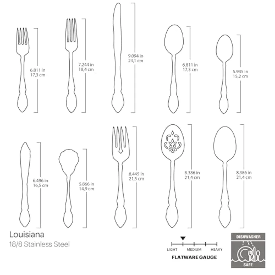 Louisiana with Serving Utensils view 5