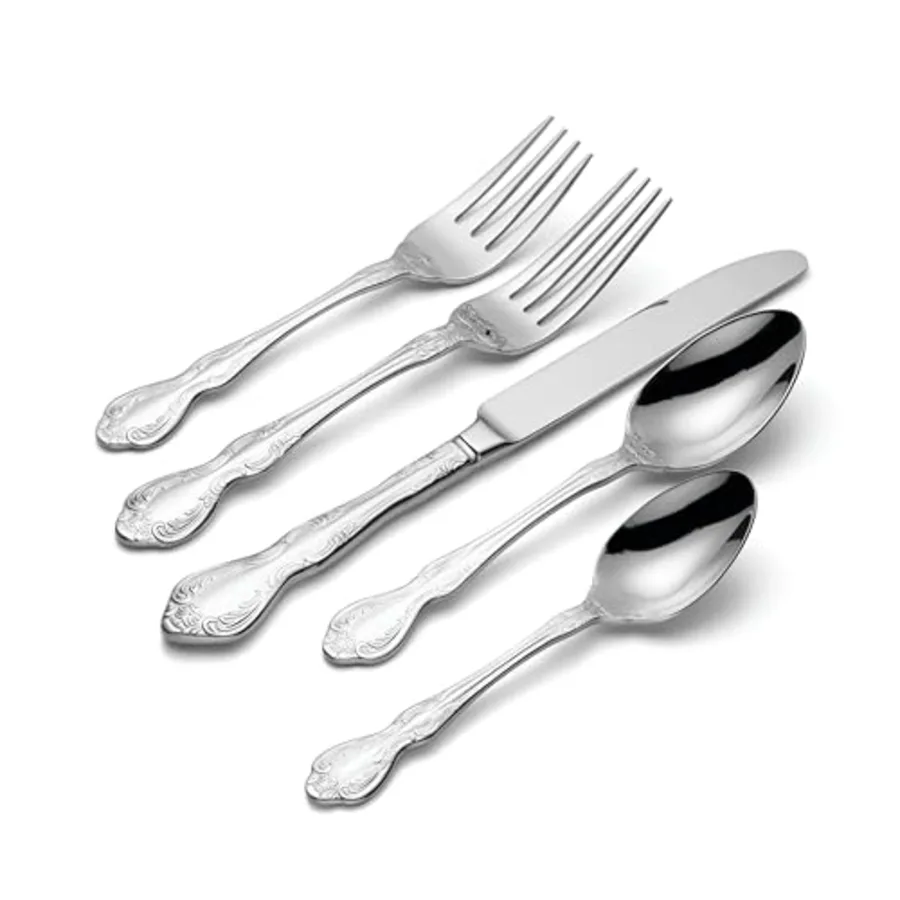 Mandolina 65-Piece Flatware Set view 3
