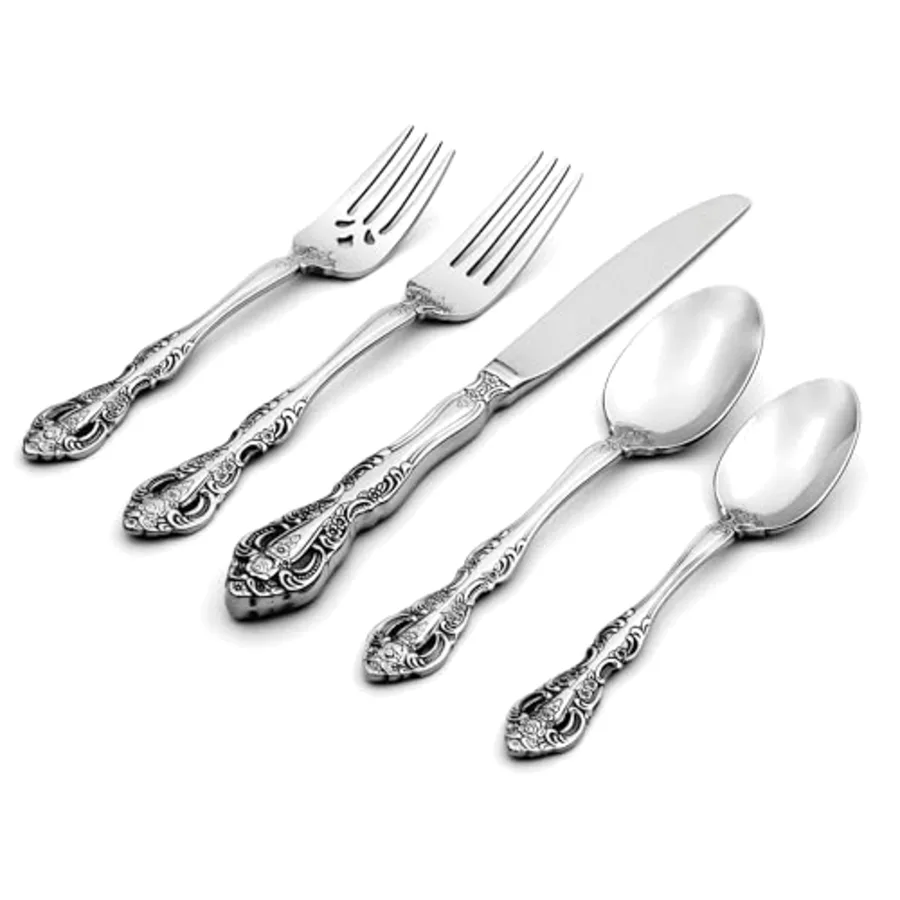 Michelangelo 45 Piece Fine Flatware Set view 3