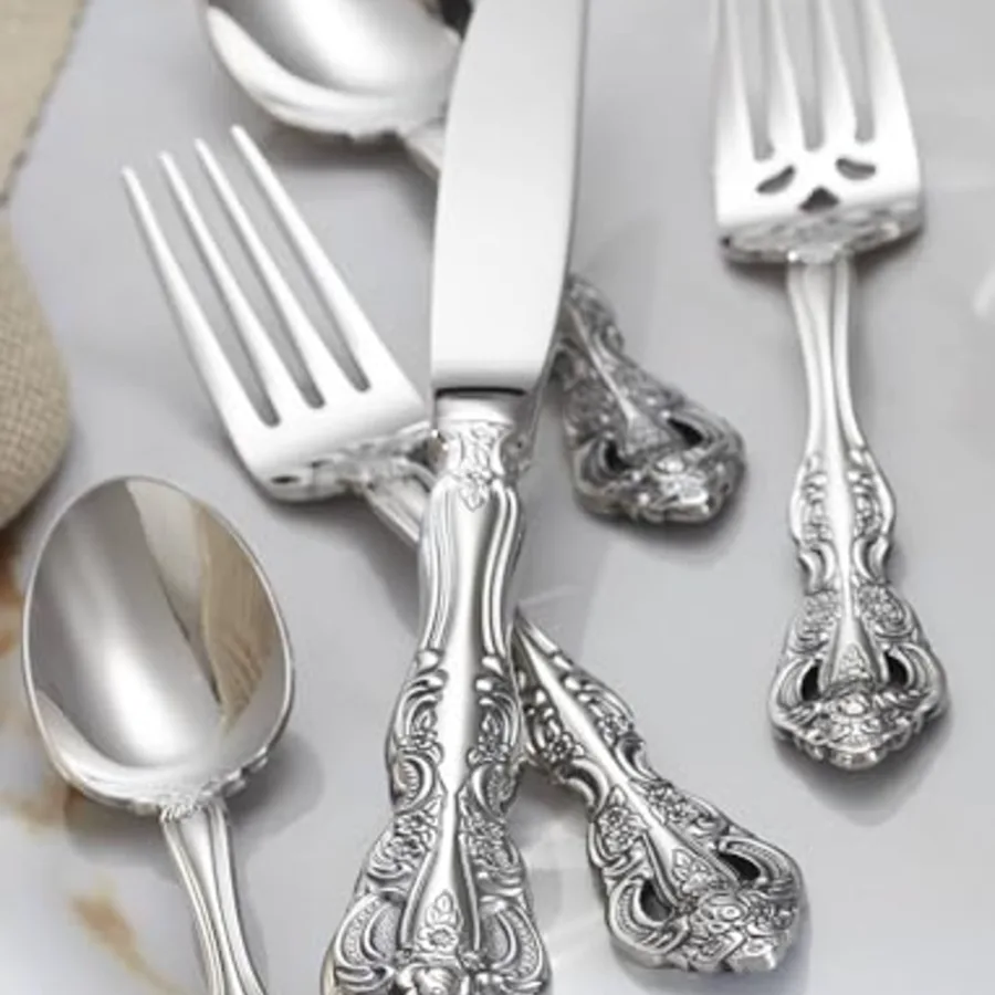 Michelangelo Fine Flatware 4-Piece Salad Forks view 5