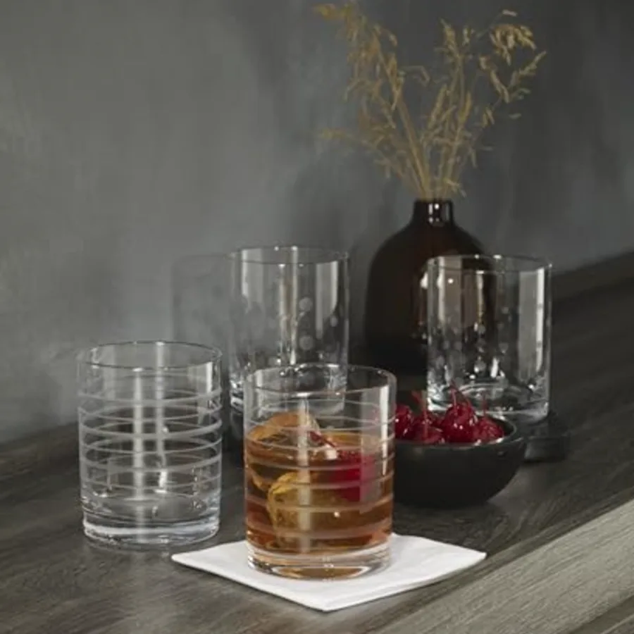 Mingle Double Old Fashioned Glasses view 3