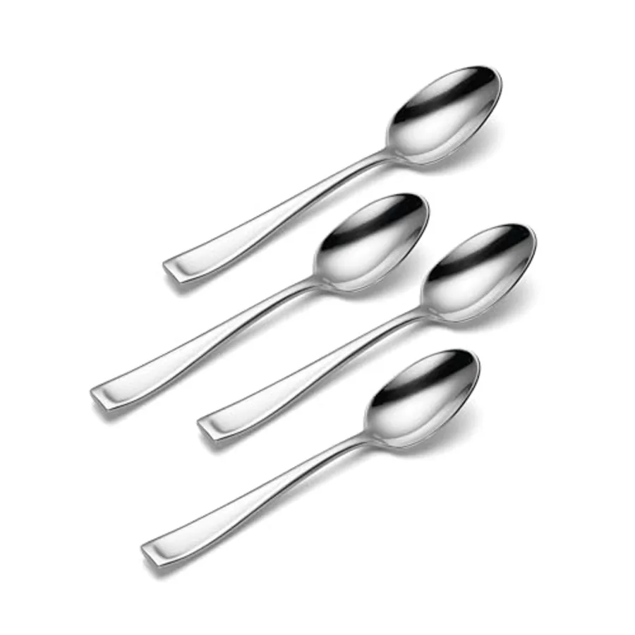 Moda Fine Flatware 4-Piece Dinner Spoons Set view 2