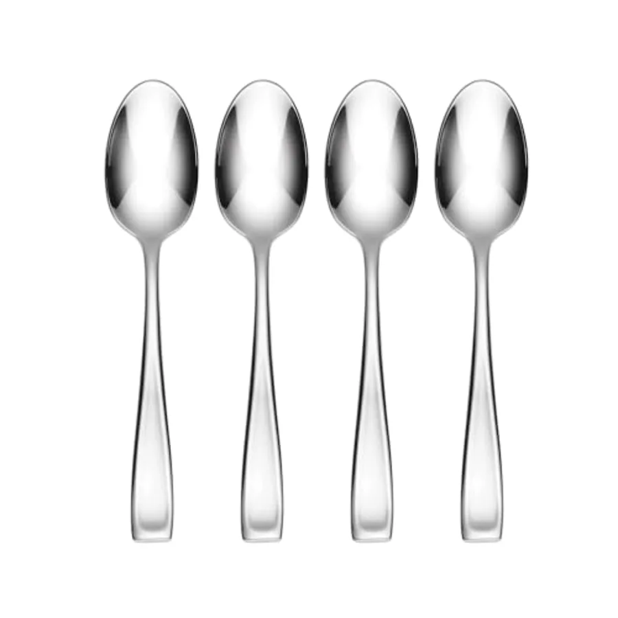 Moda Fine Flatware 4-Piece Dinner Spoons Set