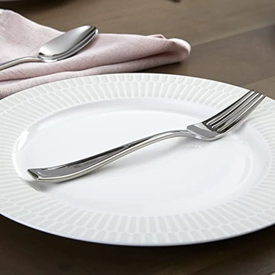 Moda Fine Flatware Dinner Forks Set view 2