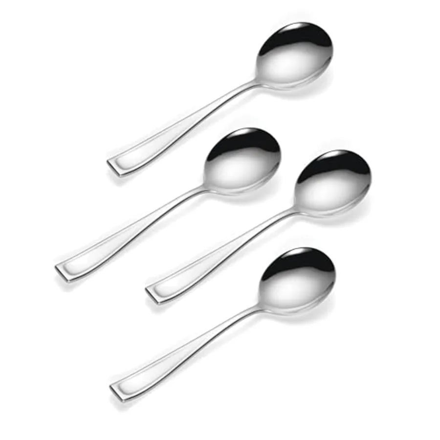 Moda Fine Soup Spoons Flatware Set view 2