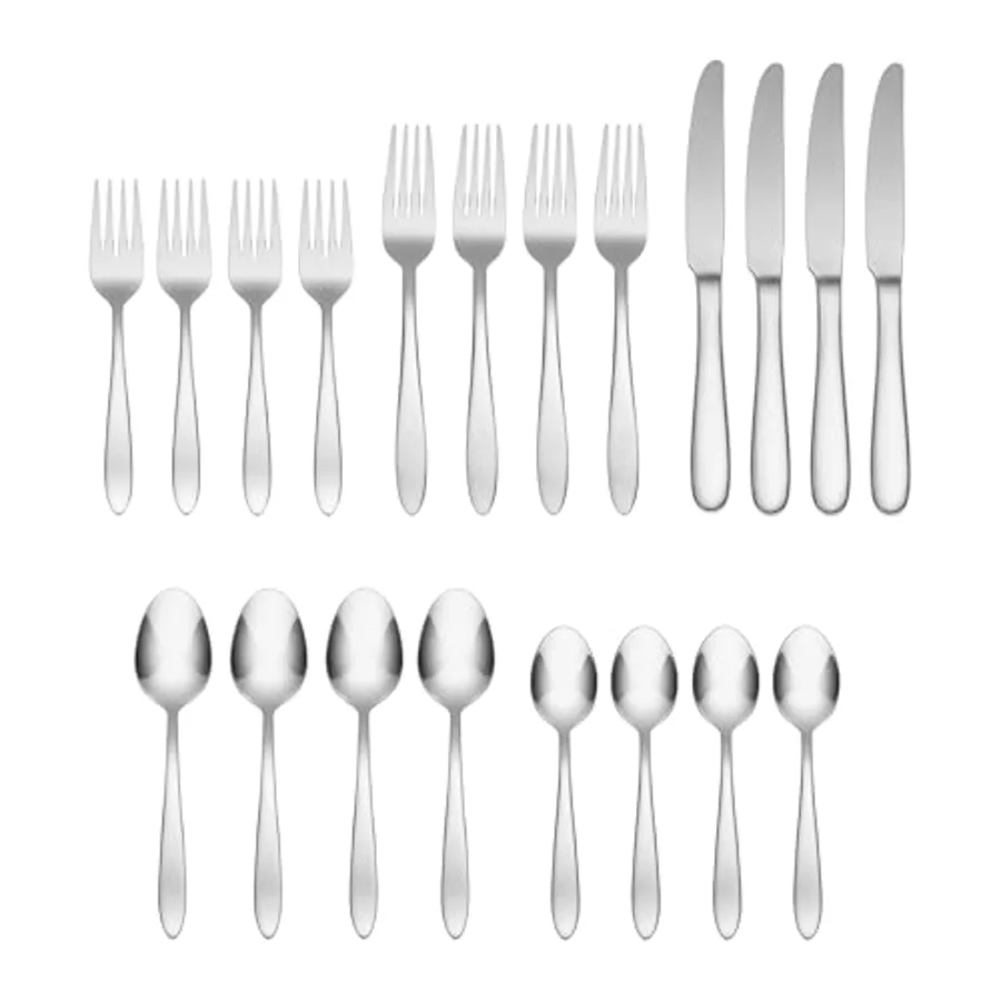 Mooncrest 20-Piece Everyday Flatware Set view 2