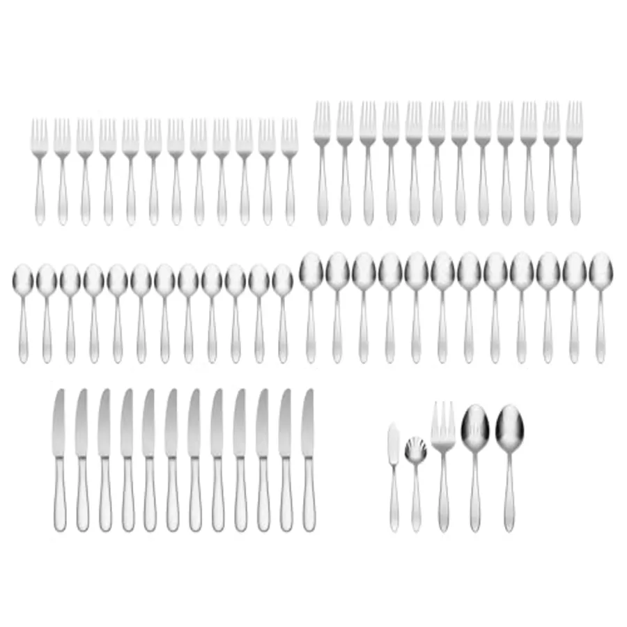 Mooncrest 65-Piece Everyday Flatware Set view 2