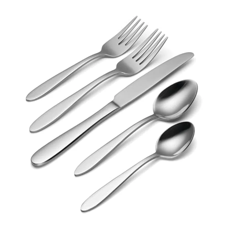 Mooncrest 65-Piece Everyday Flatware Set view 4