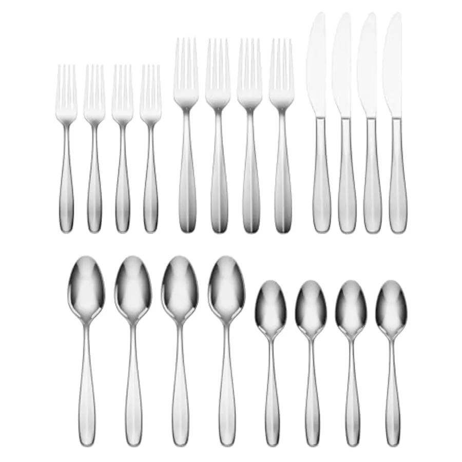 Oakwood 20 Piece Everyday Flatware Set view 2
