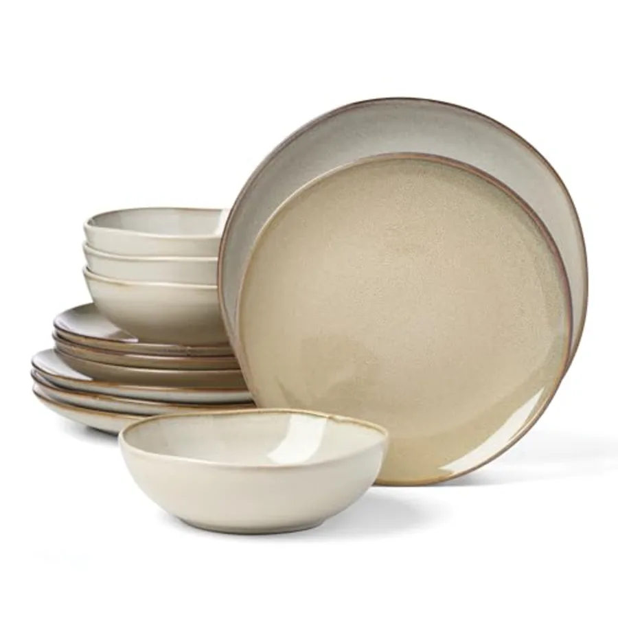 Organic Shades 12-Piece Dinnerware Set view 2