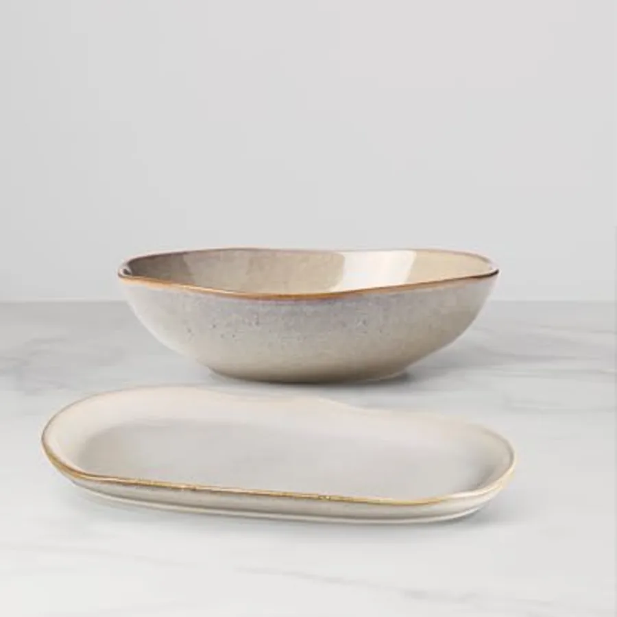 Organic Shades 2-Piece Serving Set view 4