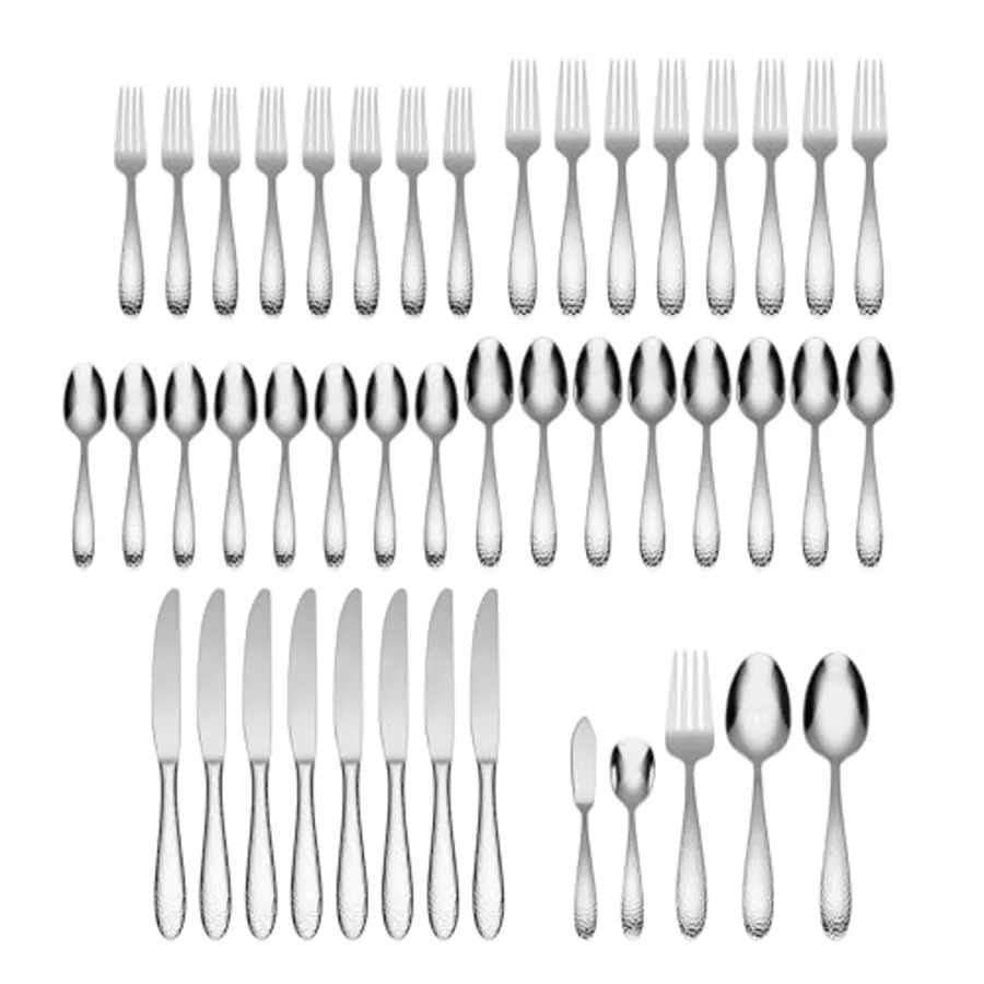 Reyna 45 Piece Everyday Flatware Set view 2