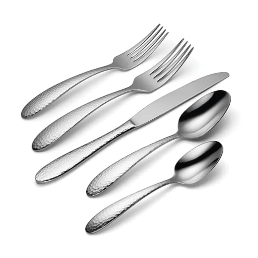 Reyna 45 Piece Everyday Flatware Set view 3