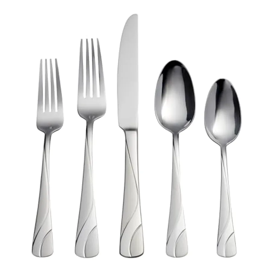 River 20 Piece Everyday Flatware Set