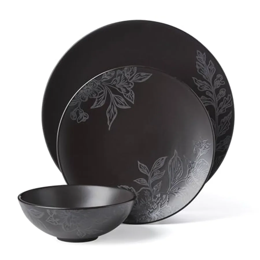 Roseto 12-Piece Dinnerware Set view 2