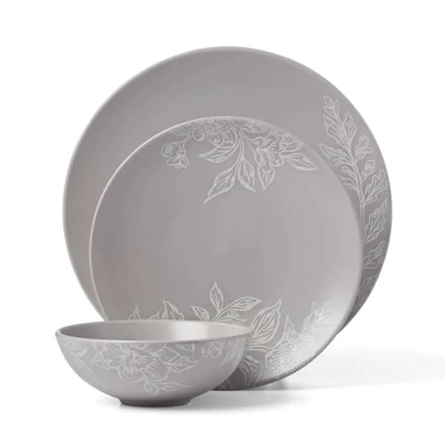 Roseto 12-Piece Dinnerware Set view 2