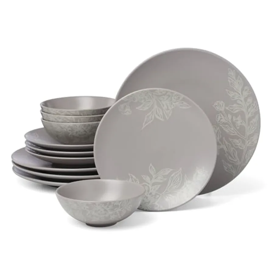 Roseto 12-Piece Dinnerware Set view 4