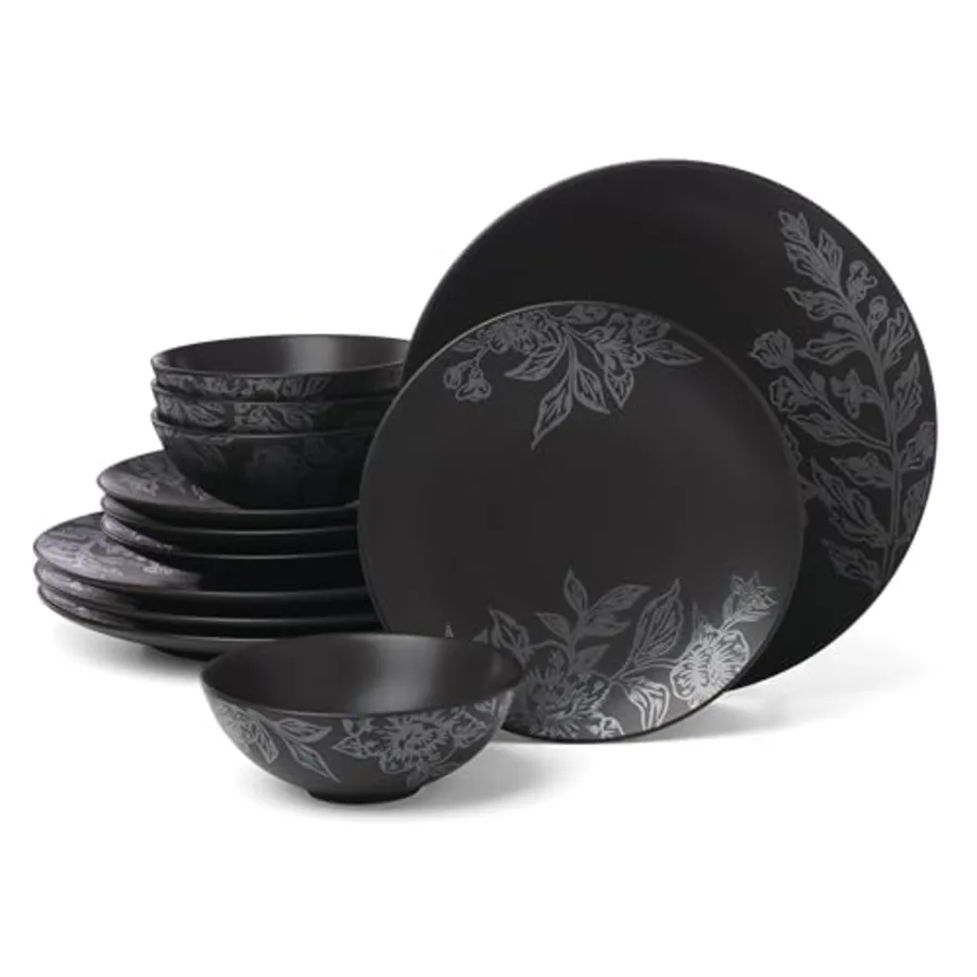 Roseto 12-Piece Dinnerware Set