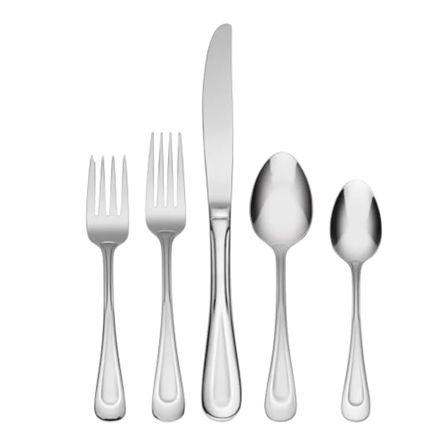 Sand Dune 45-Piece Everyday Flatware Set