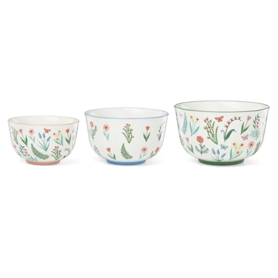 Serveware First Blooms Nesting Bowls Set Of 3 view 2