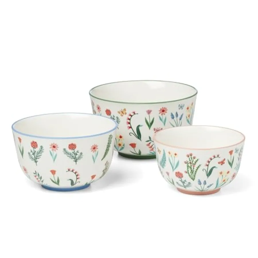 Serveware First Blooms Nesting Bowls Set Of 3 view 3