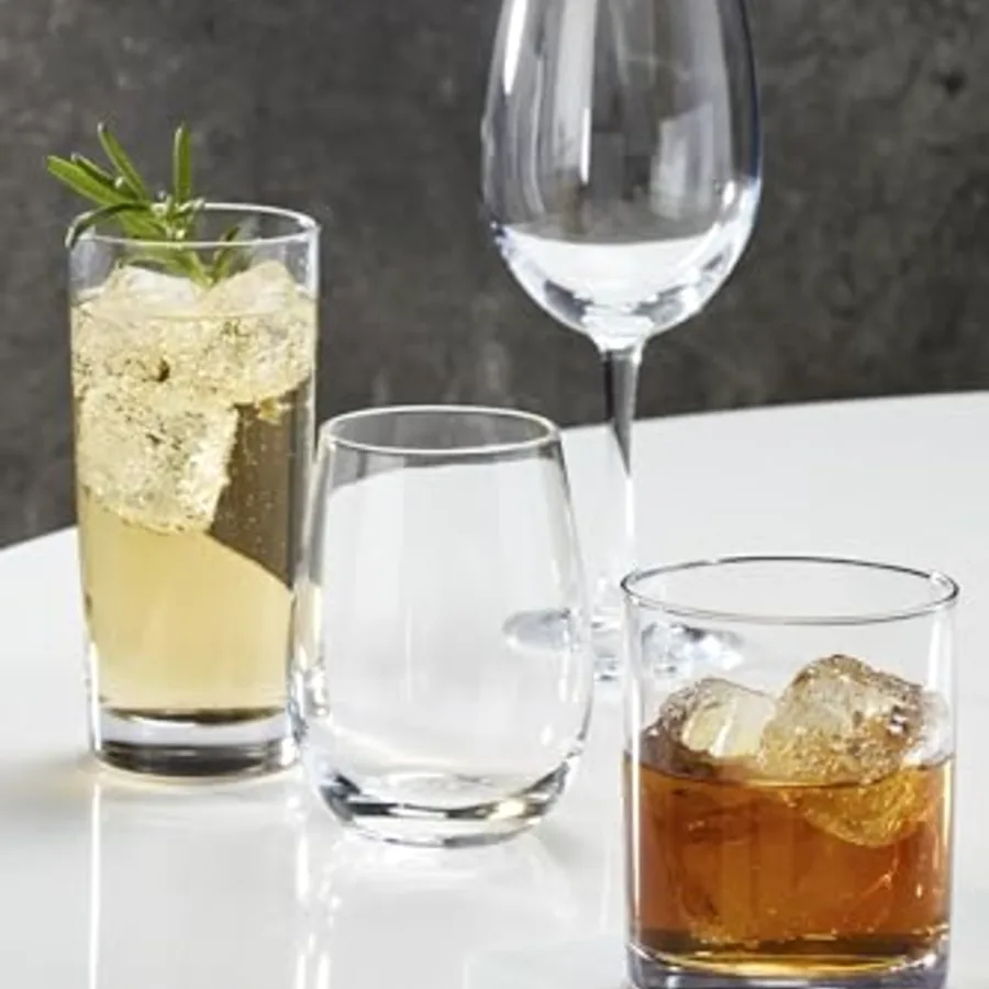 Silverware Set 5 Oclock Double Old Fashioned Glasses view 4