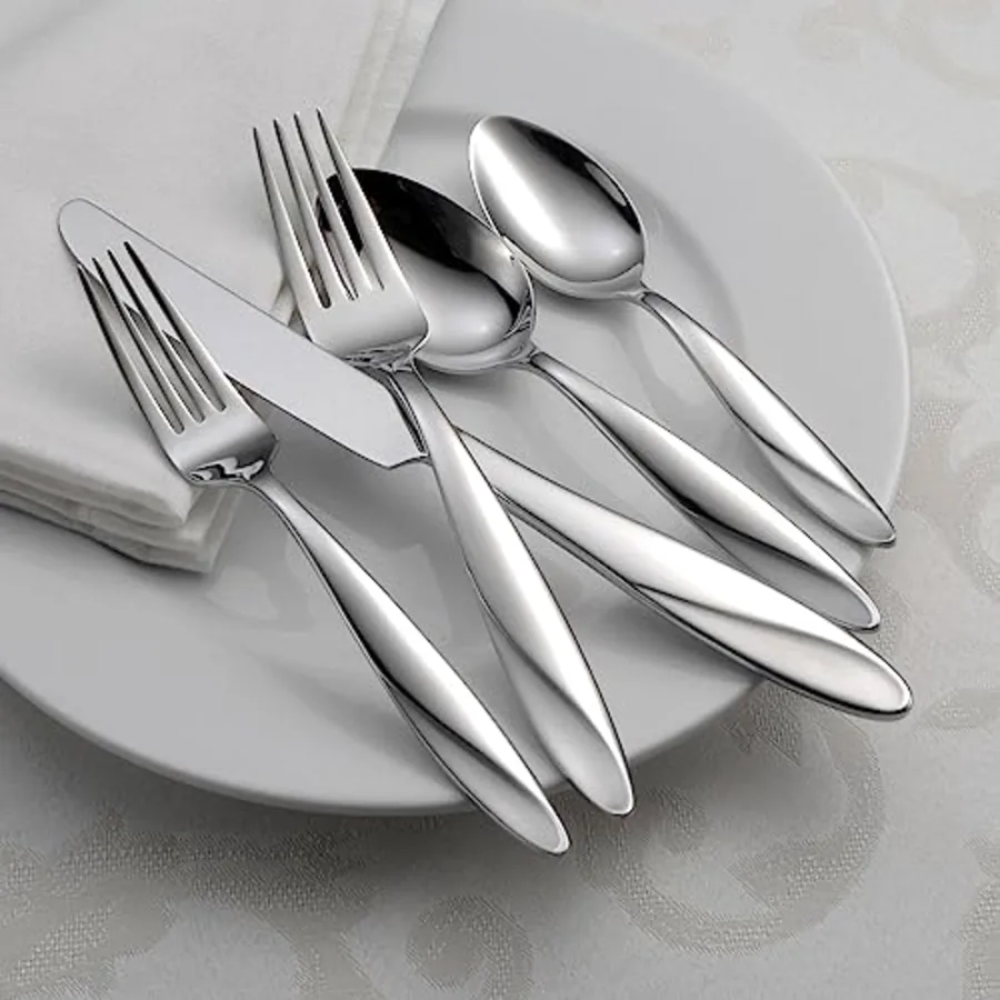 Simmer 65 Piece Flatware Set view 4