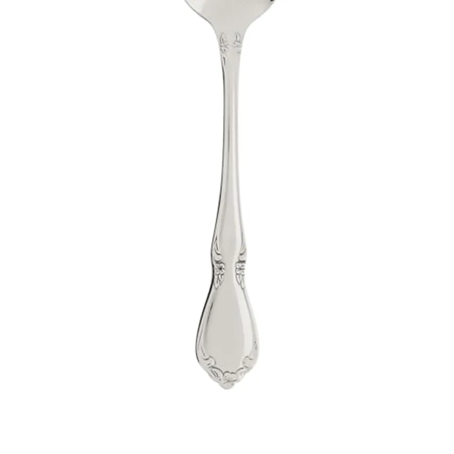 Spoons Silverware Chateau Fine Flatware 4-Piece Teaspoons Set view 3