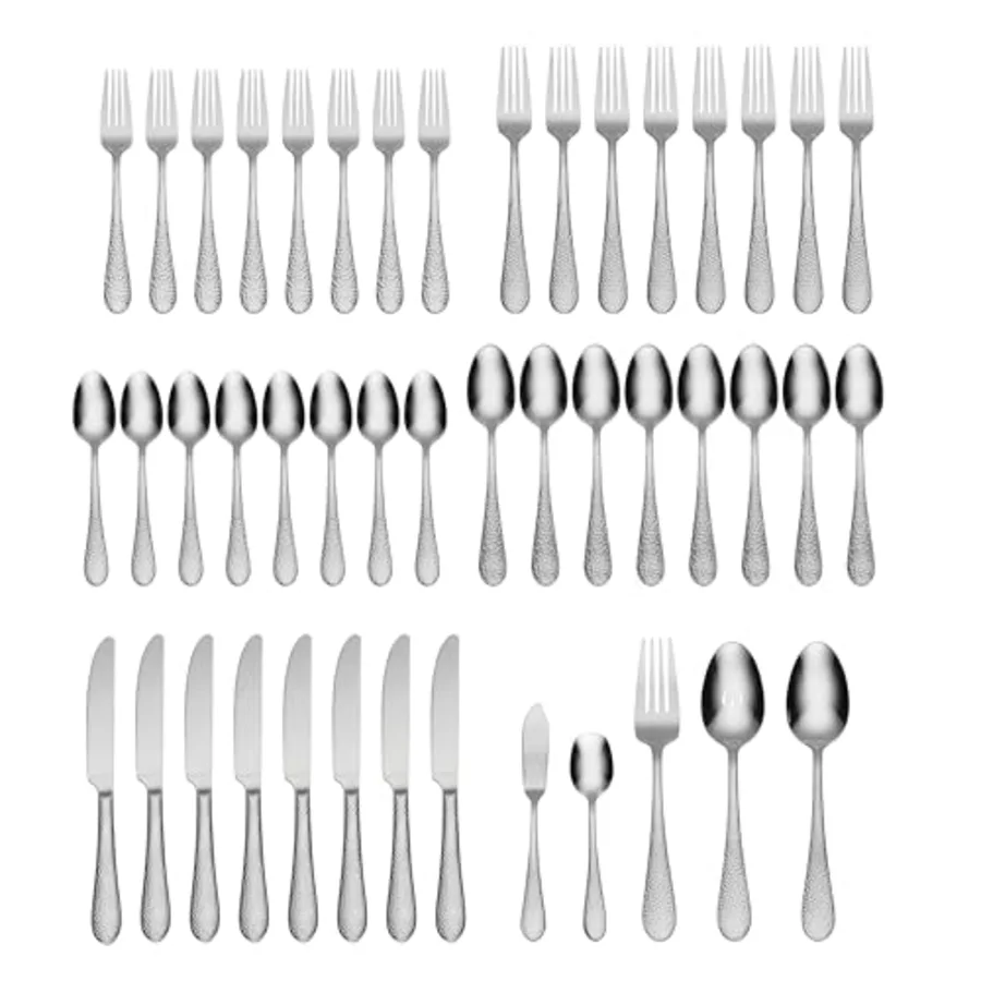 Tibet 45 Piece Everyday Flatware Set view 2