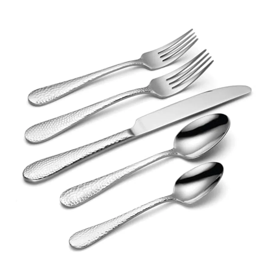 Tibet 45 Piece Everyday Flatware Set view 3